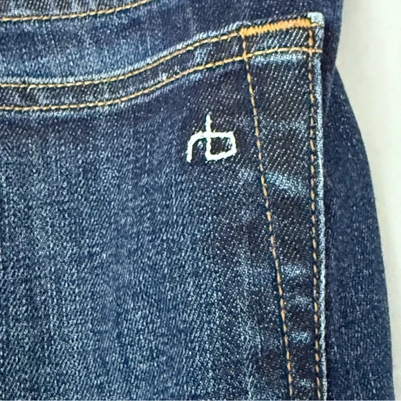 Rag & Bone Indigo Denim Jeans US size 14 - Picture 6 of 16
